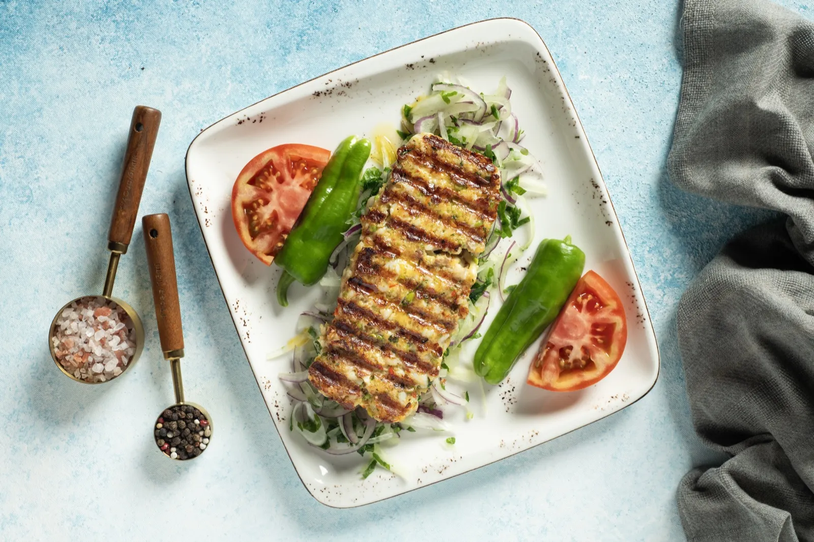 Fıstıklı Balık Kebabı